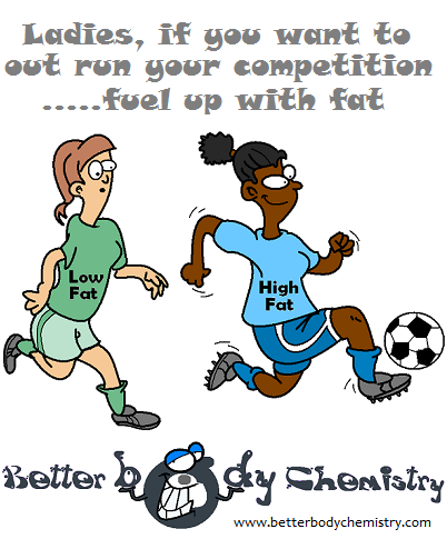 high fat soccer player beats low fat 