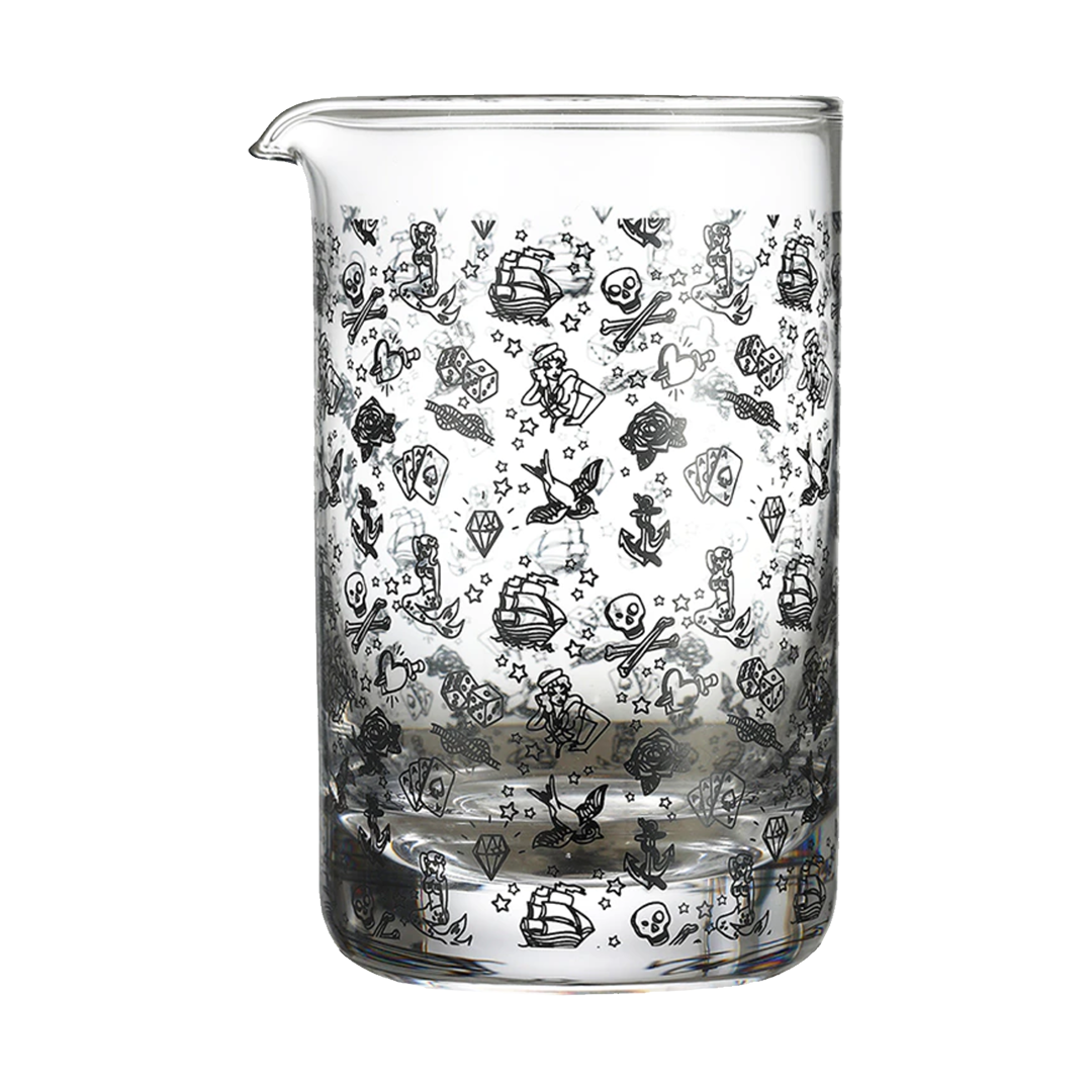 Mermaid Mixing Glass Bespoke Barware