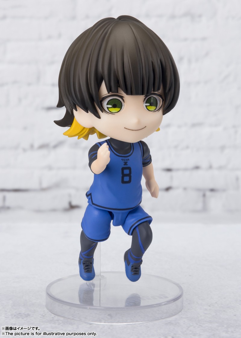 BANDAI BLUE LOCK Anime Figure Figuarts mini YISAGI YOICHI BACHIRA MEGURU Action Figure Toys For Kids 5 - Blue Lock Store