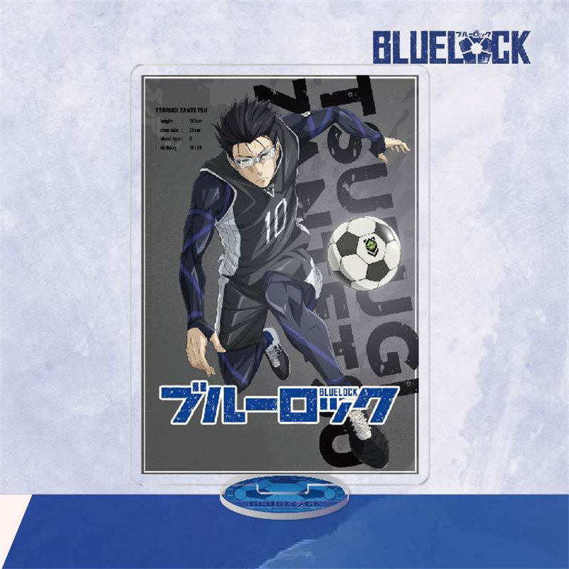 15CM BLUE LOCK Anime Figures Cosplay Acrylic Double Sided Stands Model Desk Decor Football Standing Sign 2 - Blue Lock Store