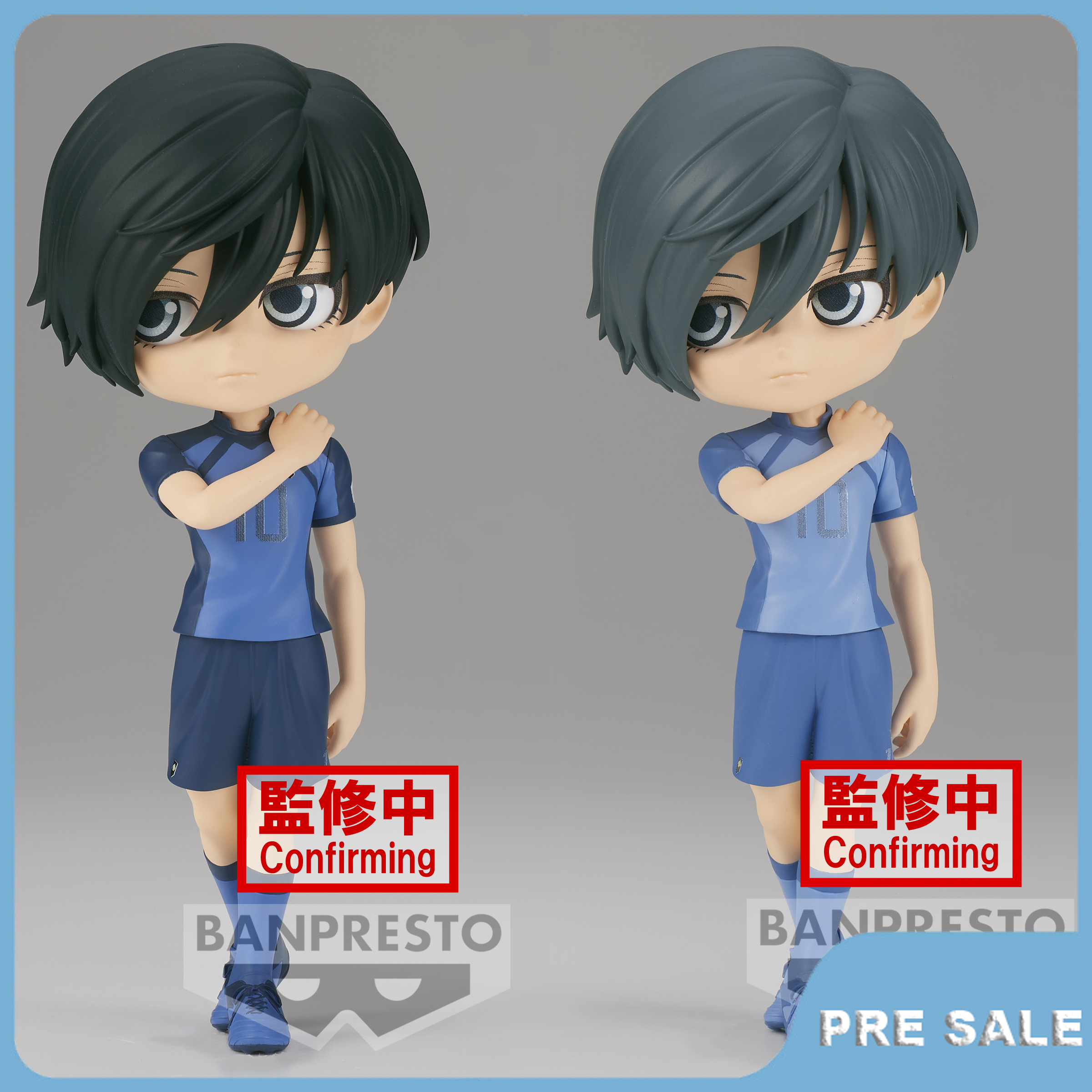 Pre Sale Anime Blue Lock Action Figure Rin Itoshi Original Q Posket Hand Made Toy Peripherals - Blue Lock Store