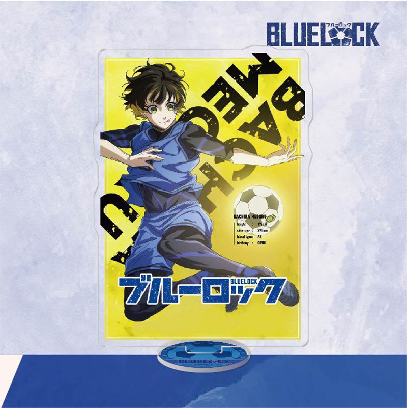 15CM BLUE LOCK Anime Figures Cosplay Acrylic Double Sided Stands Model Desk Decor Football Standing Sign 4 - Blue Lock Store