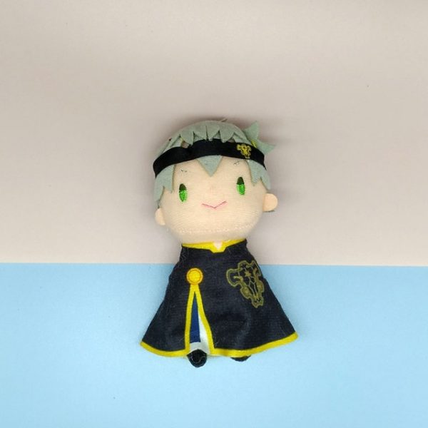 Anime Black Clover Asta Yuno Plush Toy with Cloak Stuffed Doll Toys Nice Gifts Size - Black Clover Merch Store