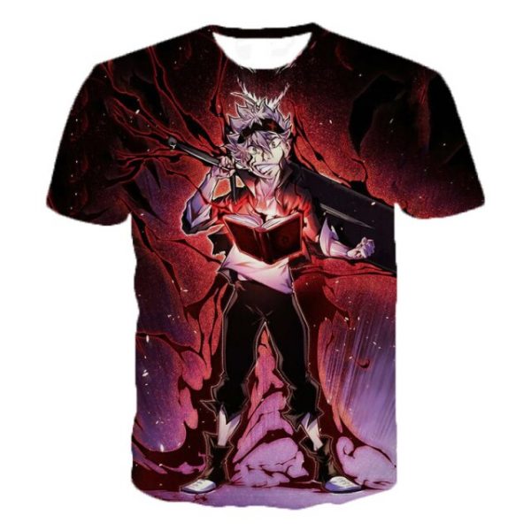 2021 Hot Sale Anime Black Clover 3D Printed T Shirt Men Women Summer Fashion Casual T 6.jpg 640x640 6 - Black Clover Merch Store