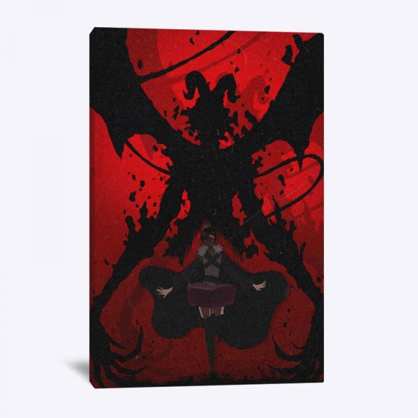 black clover devil megicula anime poster Canvas Wall Art Decoration prints for Home bedroom decor Painting 5 - Black Clover Merch Store