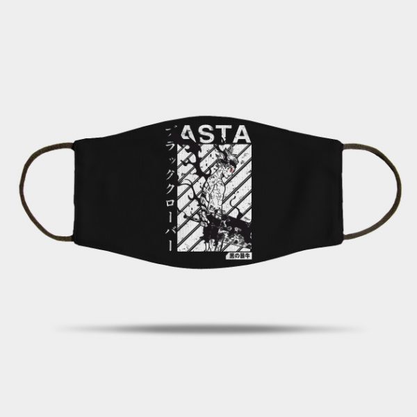 Asta, black clover, vintage v1
