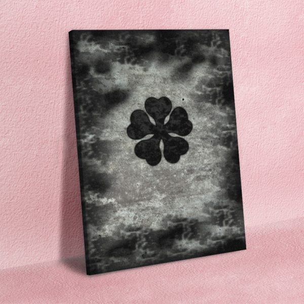 Canvas HD Prints Pictures Plant Wall Art Painting Black Clover Five Leaf Home Decoration Modular Poster - Black Clover Merch Store