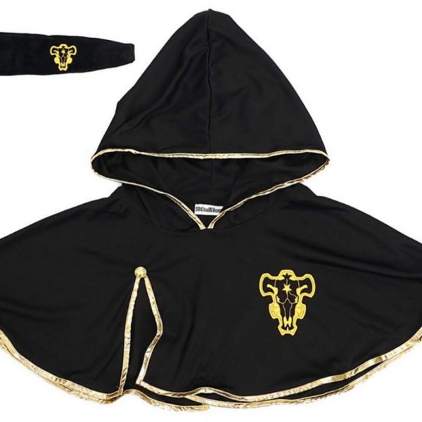 Black Clover Asta Cloak Headband Anime Cosplay Costume - Black Clover Merch Store