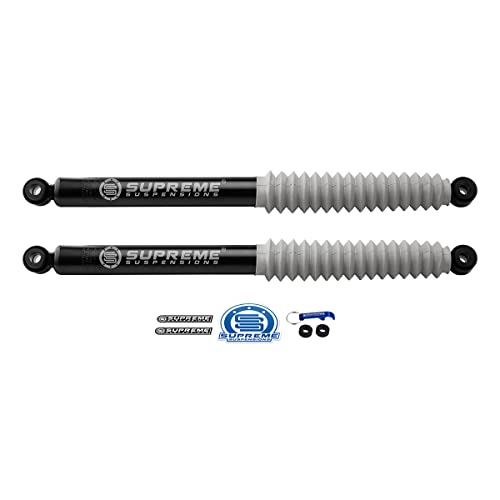 Supreme Suspensions Rear Nitro Gas-Charged Shock Absorbers for Jeep Wrangler YJ