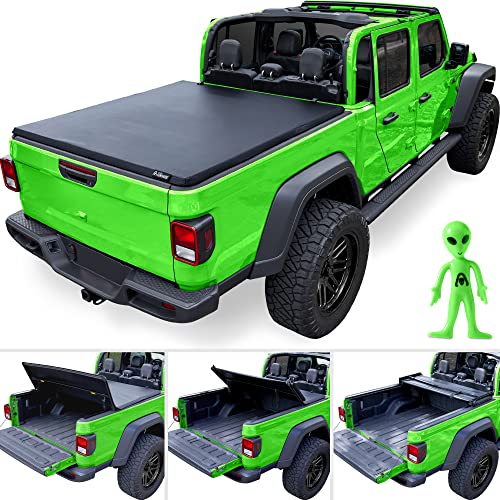 Alien Sunshade Jeep Gladiator Bed Cover with Weatherproof Durable Vinyl