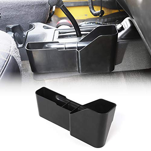 CheroCar Gear Storage Box Side Pockets Organizer Tray for Jeep Wrangler TJ