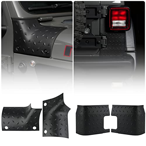 Jeep JL Outer Cowing Cover and Rear Corner Guards
