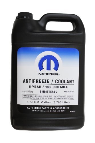 Genuine Mopar Fluid Antifreeze/Coolant 1 Gallon Bottle