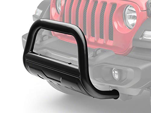Barricade 3.5 Inch Oval Bull Bar with Skid Plate for Jeep Gladiator