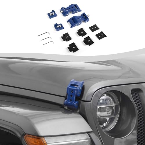 SQQP Hood Latch Stainless Steel Hood Catch Kit Compatible with