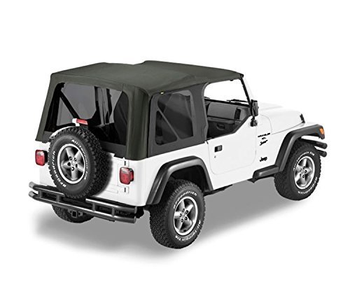 Bestop Sailcloth Replace-a-Top TJ Soft Top with Tinted Windows