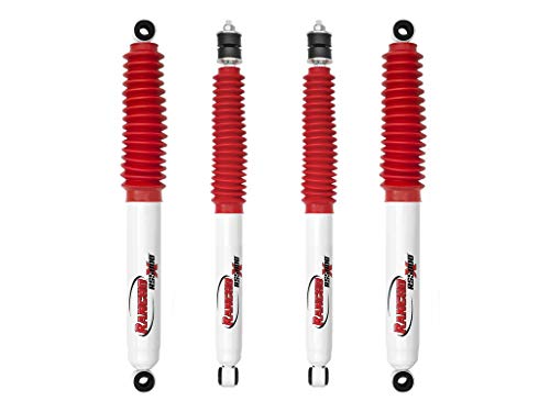 Rancho RS5000X Gas Shocks set compatible with Jeep Wrangler TJ