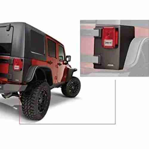 Bushwacker Trail Armor Rear Corner Covers for Jeep Wrangler JK