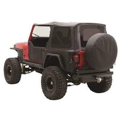 Smittybilt Denim Black OEM Replacement Soft Top with Door Skins and Tinted Windows