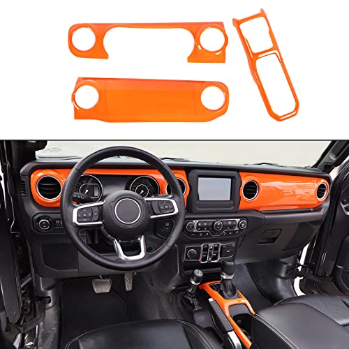 Dashboard Control Console Trim Panel Covers for Jeep Gladiator