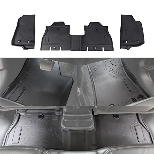 RT-TCZ Jeep Gladiator Front and Back Floor Foot Mats