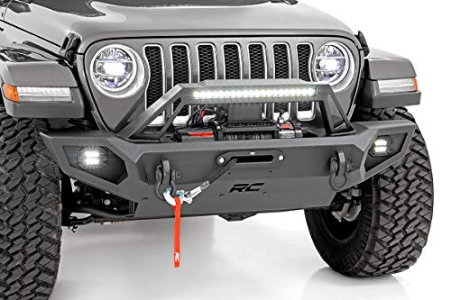 Rough Country Full Width Front Winch Gladiator LED Bumper