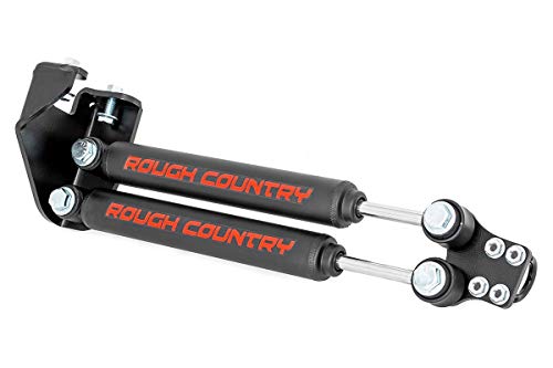 Rough Country Dual Steering Stabilizer for Jeep Wrangler YJ