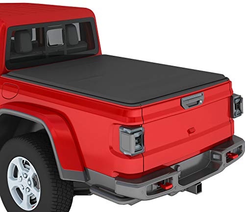 Jeep Gladiator Soft Tri Fold Truck Bed Tonneau Cover