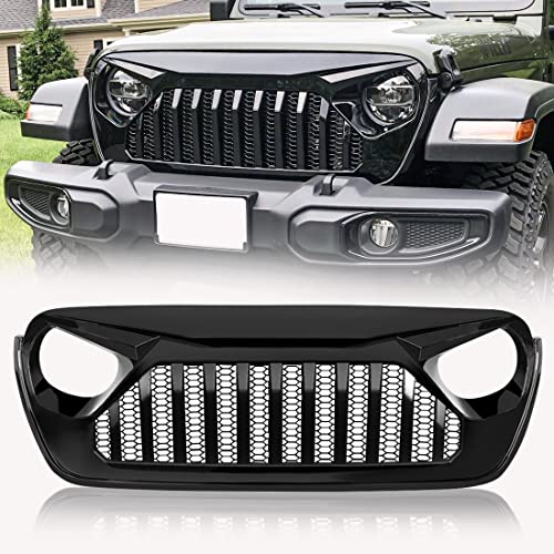 Jeep Wrangler JL Aggressive Front Grille