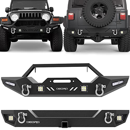 OEDRO Front and Rear TJ Bumpers