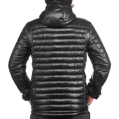 JSGEK Sales Men's Lightweight Packable Hooded Down Jacket Solid Zipper  Casual Hooded Minimalism Warmth Puffer Jacket Coats Red XXL 