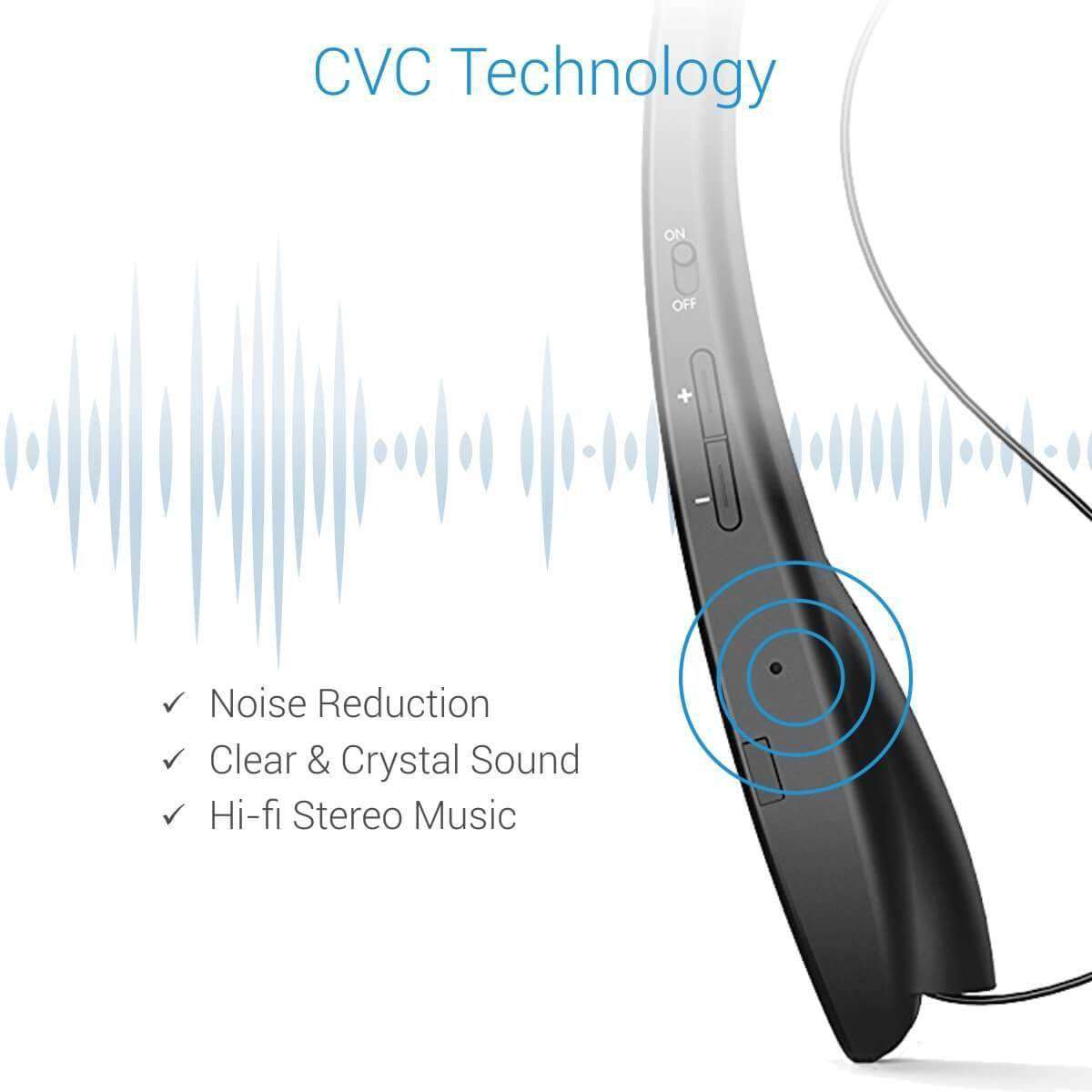 PORTRONICS Harmonics 200 Wireless Stereo Headset Neckband