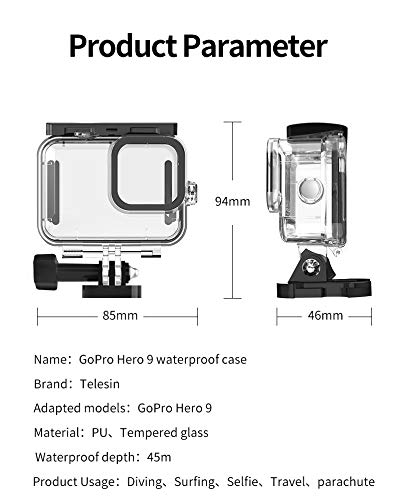 gopro hero9 waterproof case