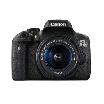Canon EOS 750D Camera With 18-55mm Lens