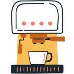 espresso machine illustration