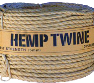 NS Hemp 100% Hemp String Hemp Twine 2mm 205 Feet (01#Off White)
