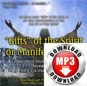 Gifts of the Spirit Audio Sermon mp3 Download