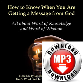 Word of Knowledge and Word of Wisdom mp3 download