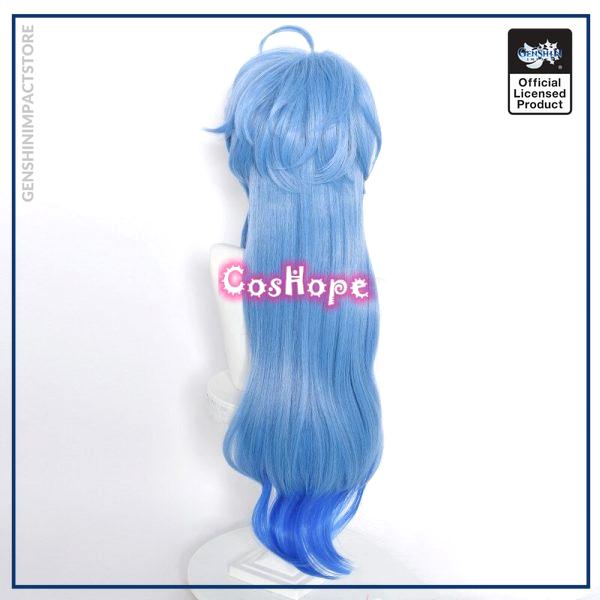 Genshin Impact Ganyu Cosplay 75cm Long Blue Gradient Wig Cosplay Anime Cosplay Wigs Heat Resistant Synthetic 3 - Genshin Impact Store