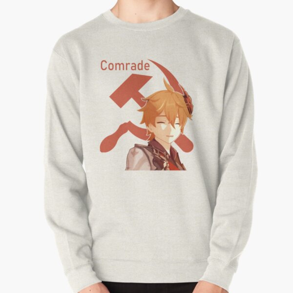 Comrade Childe (Text Version) Pullover Sweatshirt RB1109 product Offical Genshin Impact Merch