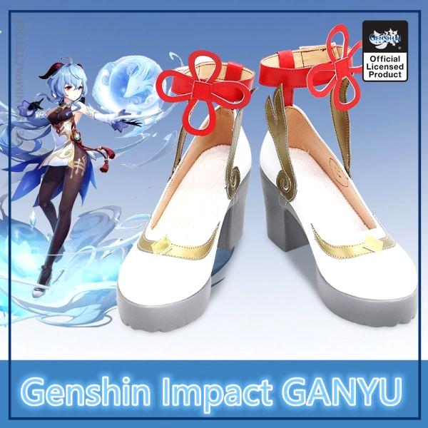 GANYU Cosplay Shoes New Game Genshin Impact Cosplay Props Anime Lolita Women s Shoes Boots Custom - Genshin Impact Store
