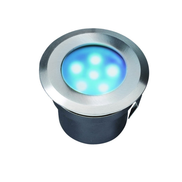 LED Bodeneinbauleuchte Sirius blau