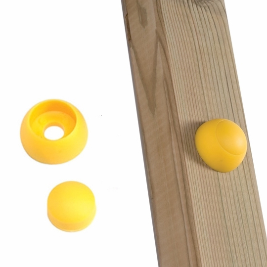 Schraubenabdeckung für Spielturm gelb