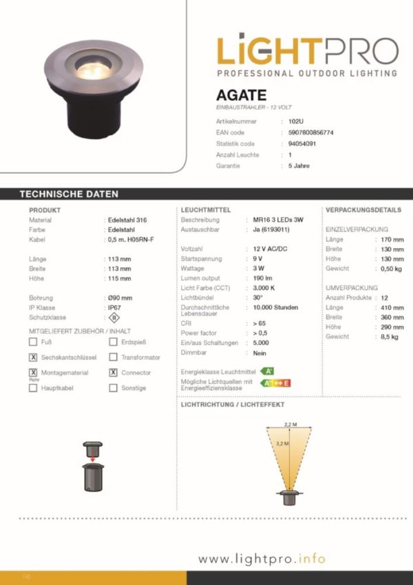 Lightpro-LED-Bodeneinbaustrahler-Agate