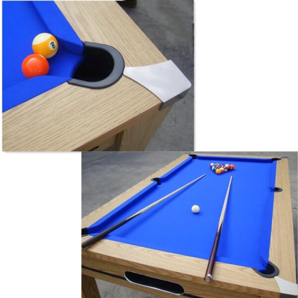 Best 3 In 1 Slate Pool Table Lowa Design With Ball Return
