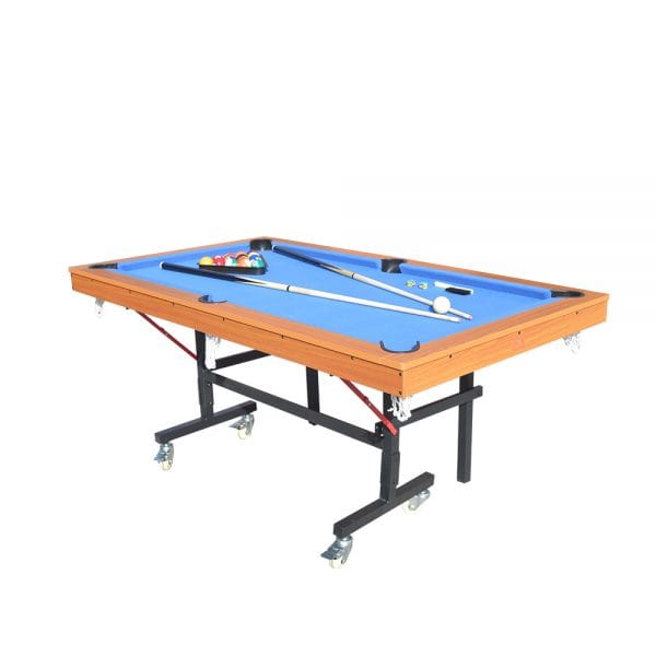 100 Best Deal! 6FT Folding Pool Table Iron Legs DMA Online