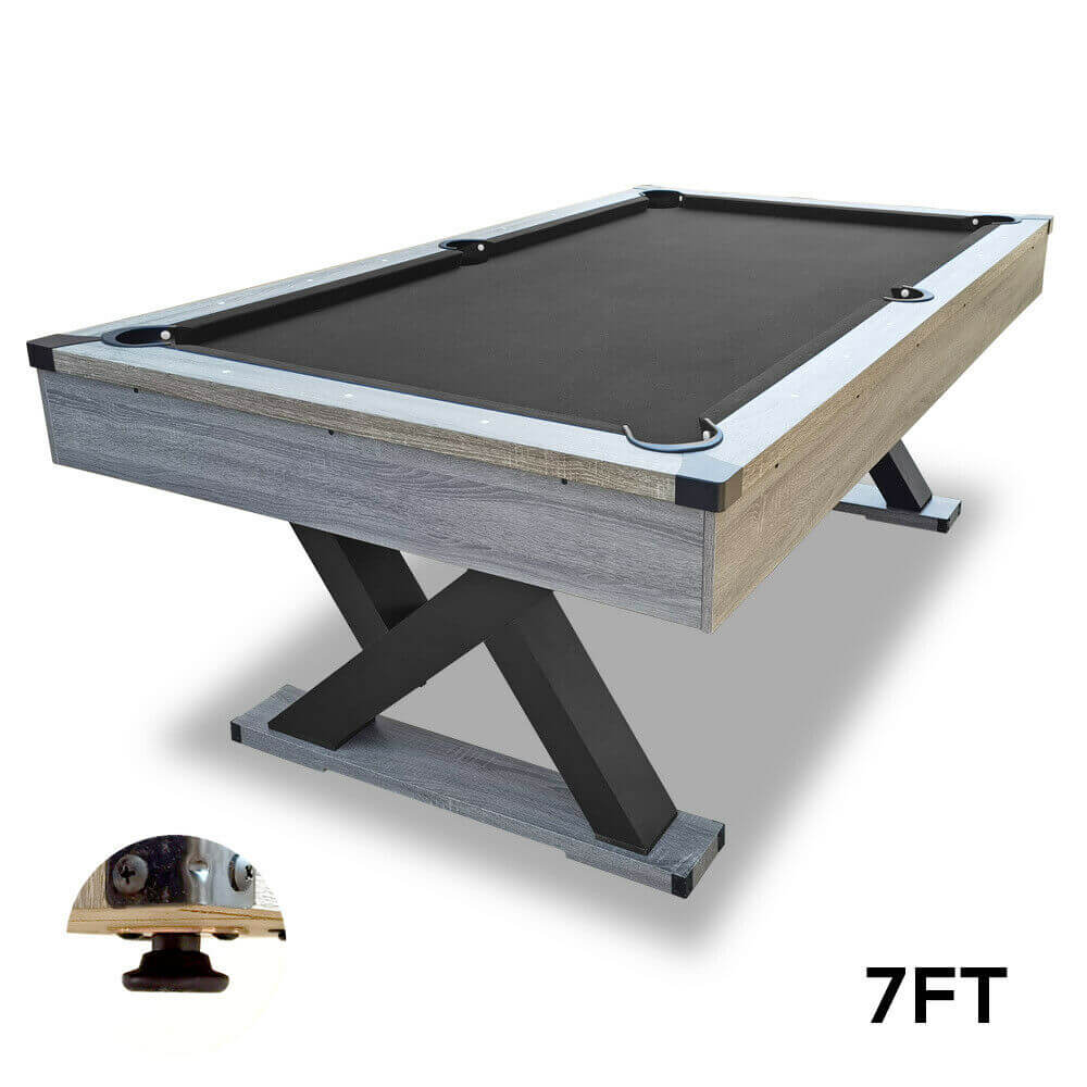 7FT Pool Table Black Felt 2022 MDF KINGKONG Quality New Edition