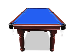 8ft Pool Table Blue Felt
