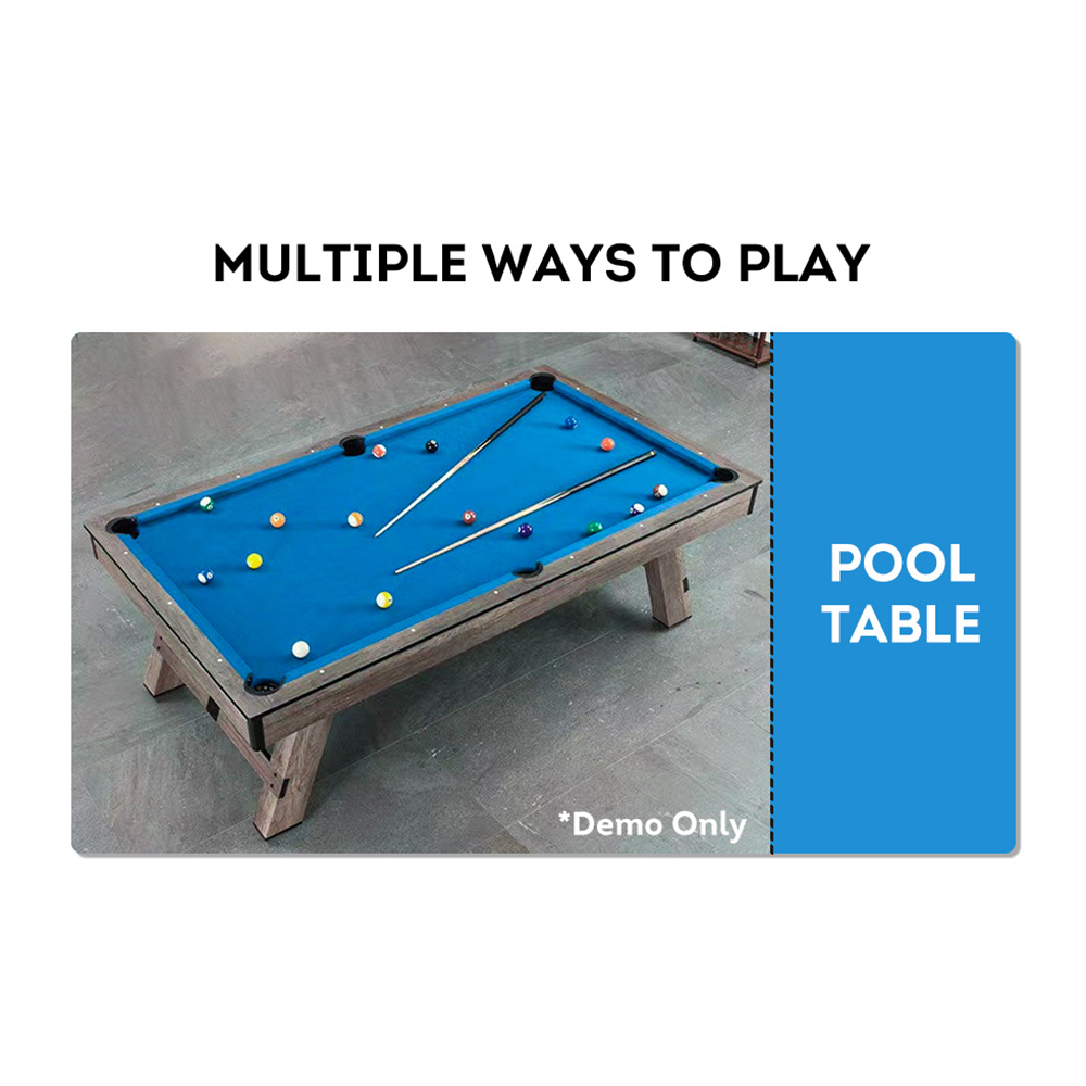 100 Great Value! Retro MDF Pool Table With Dining Top