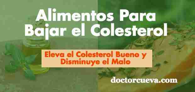 alimentos para bajar el colesterol 1